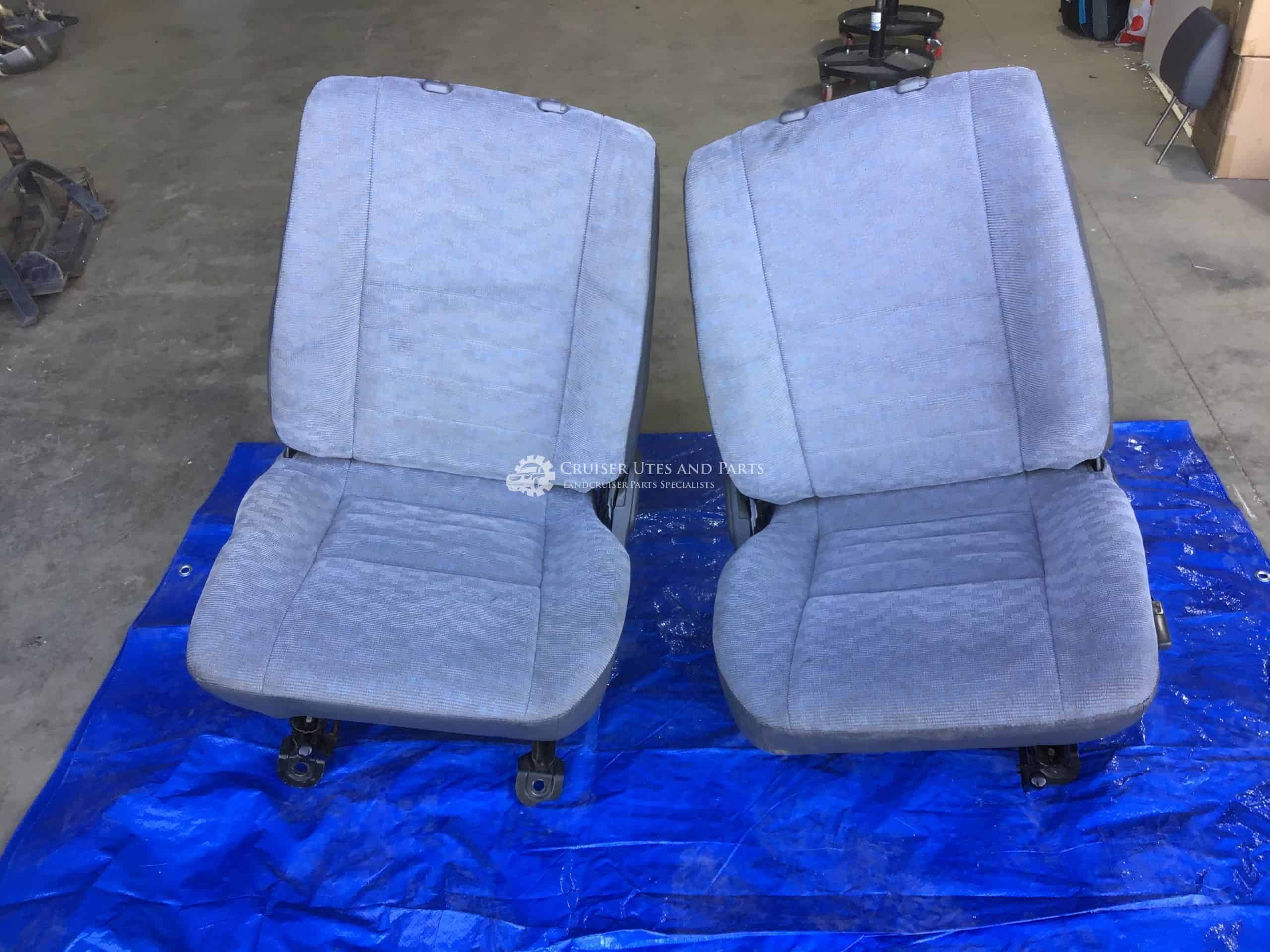 Landcruiser fabric seat pair